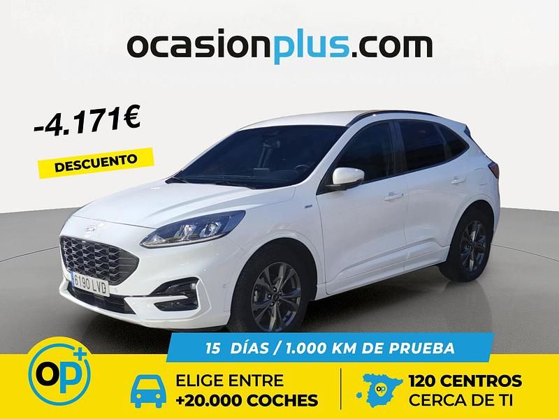 Blanco Usado 2021 Ford Kuga ST-Line SUV | 21.250 € (Precio justo) - Imagen 1/4