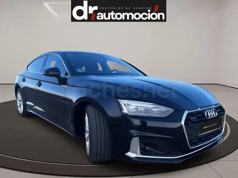 Usado Audi A5 Advanced Plus 286 CV (210 kW) 2022 Negro Coupe