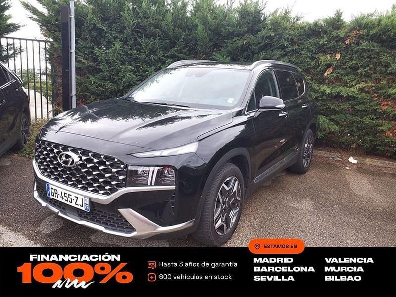 Negro Usado 2023 Hyundai Santa Fe Style SUV | 36.450 € (Precio justo) - Imagen 1/4