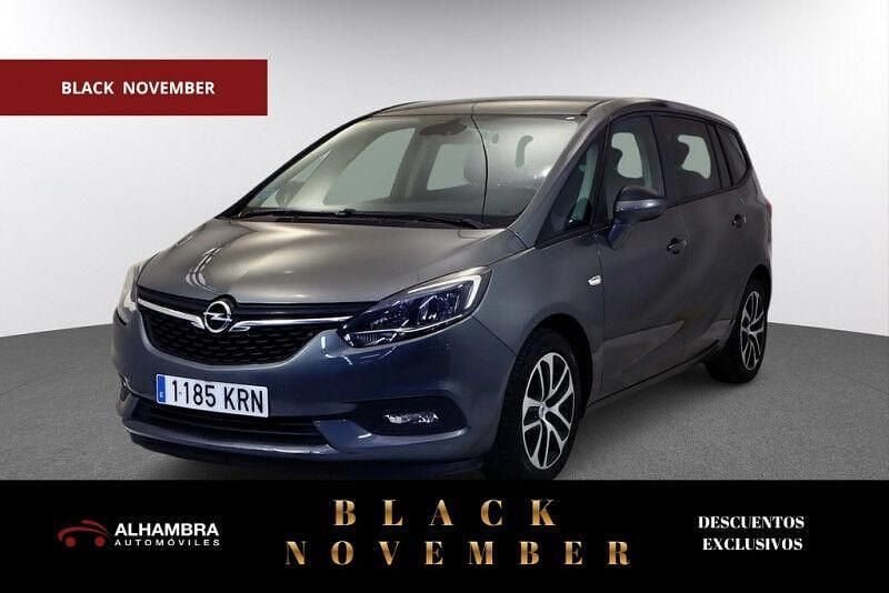 Gris / plata Usado 2019 Opel Zafira Selective Monovolumen | 14.490 € (Precio justo) - Imagen 1/4
