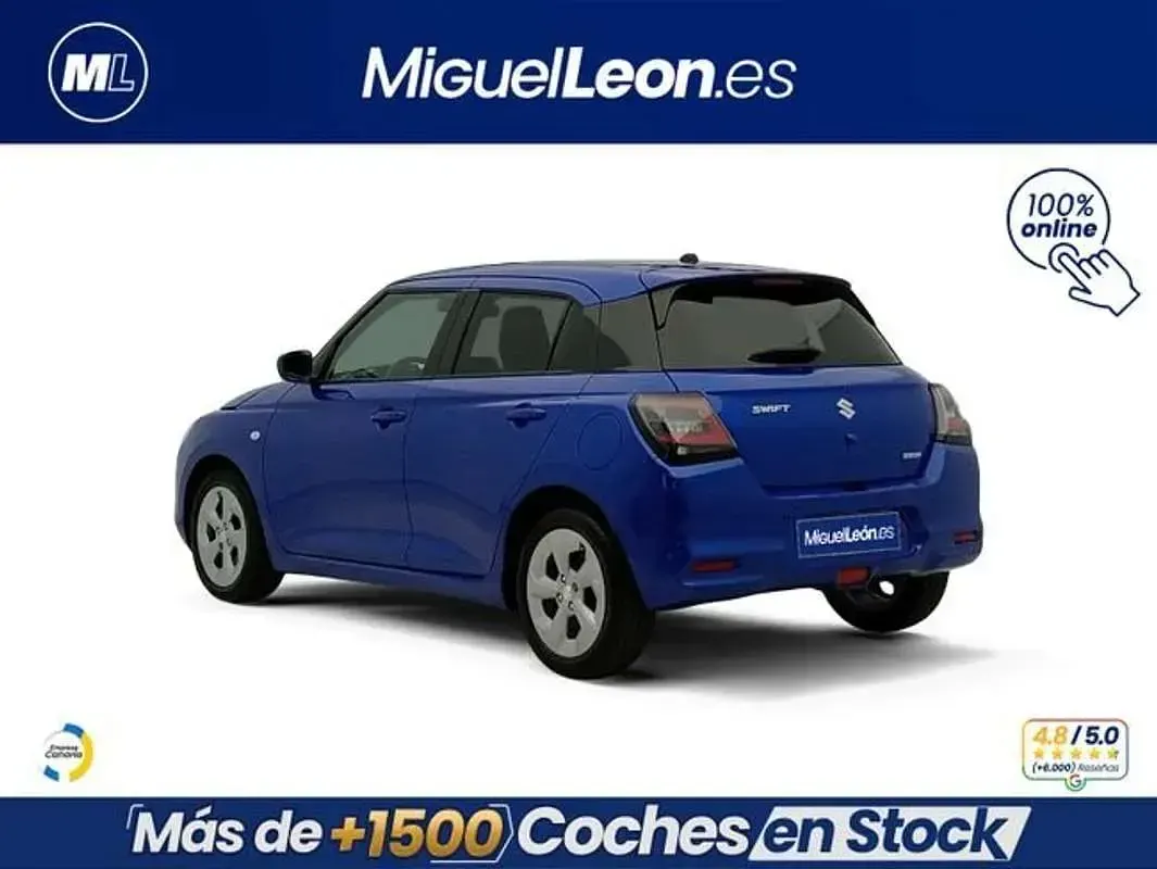 Usado Suzuki Swift 82 CV (60 kW) 2025 Azul Utilitario