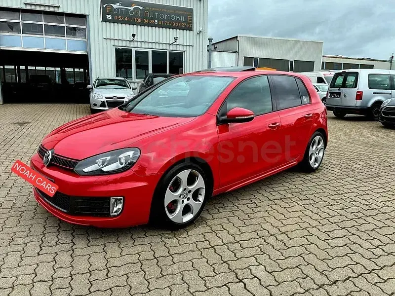 Usado VW Golf VI GTI 210 CV (154 kW) 2011 Rojo Berlina