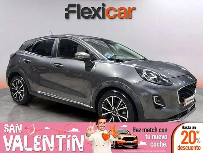 Gris Usado 2020 Ford Puma Titanium SUV | 14.590 € (Super precio) - Imagen 1/4