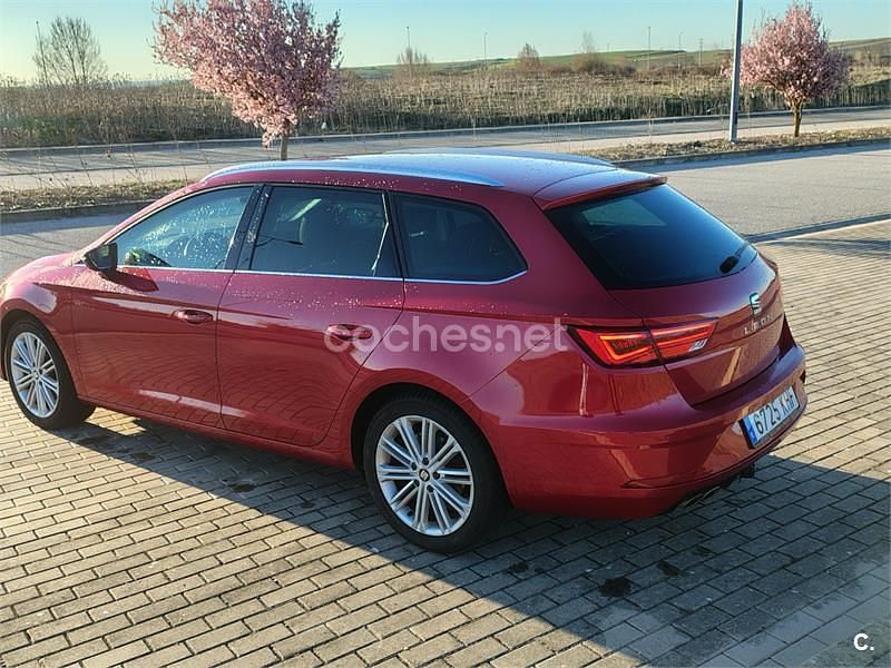 Usado Seat Leon ST XCELLENCE 150 CV (110 kW) 2018 Rojo Familiar