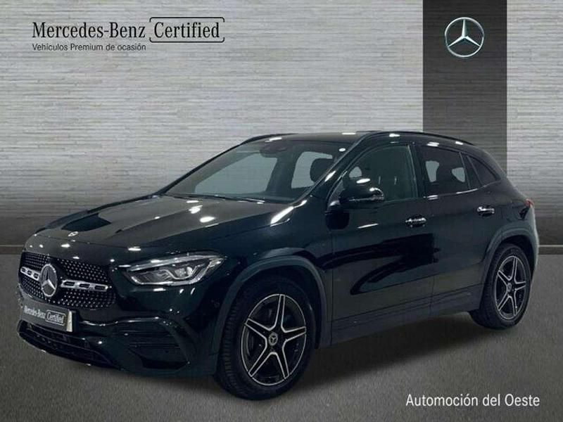 Negro Usado 2022 Mercedes GLA220 AMG line SUV | 38.900 € (Precio justo) - Imagen 1/4