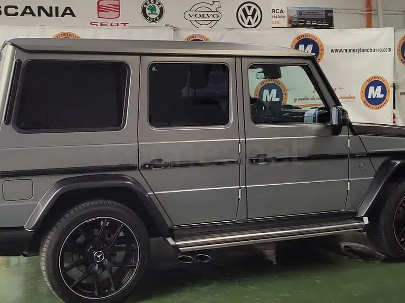 Usado Mercedes G63 AMG 585 CV (430 kW) 2018 Gris / plata SUV