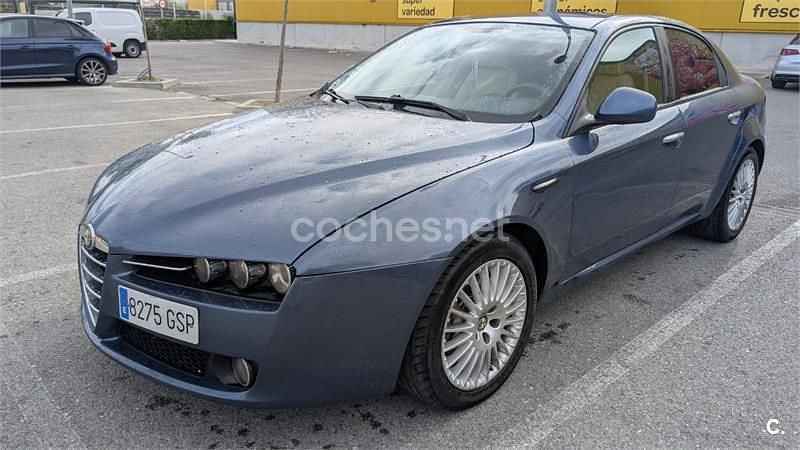 Azul Usado 2009 Alfa Romeo 159 Distinctive Berlina | 3500 € (Precio justo) - Imagen 1/4