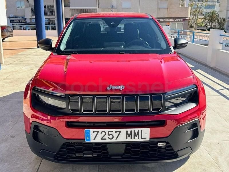 Usado Jeep Avenger 100 HP (73 kW) 2023 Vermelho SUV