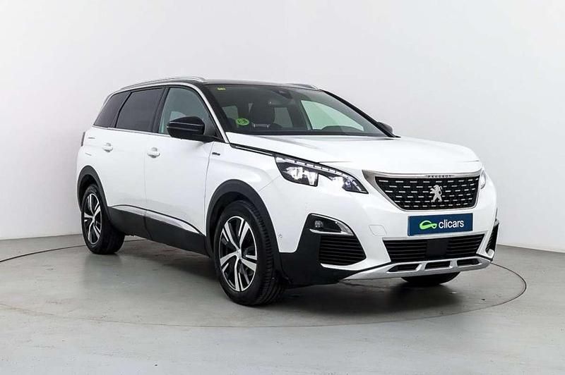 Usado Peugeot 5008 GT-line 131 CV (96 kW) 2020 Blanco SUV