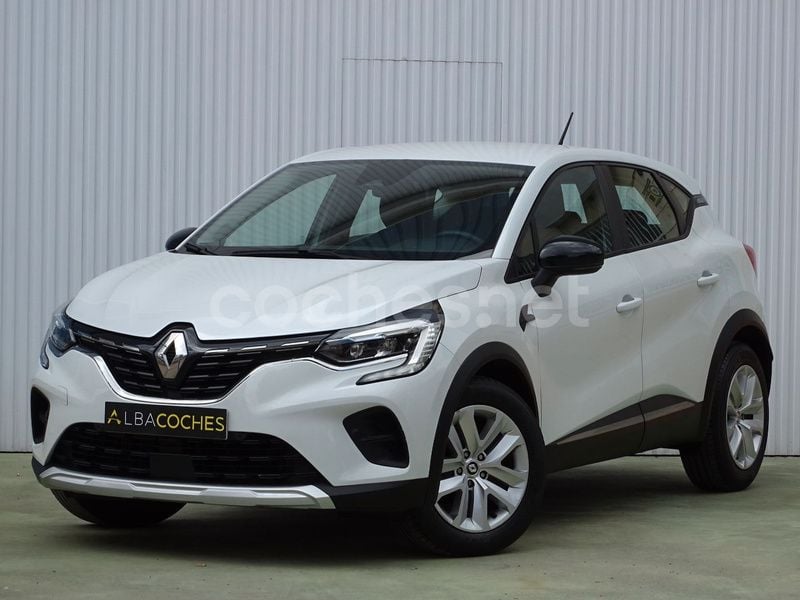 Blanco Usado 2021 Renault Captur Intens SUV | 14.990 € (Precio justo) - Imagen 1/4