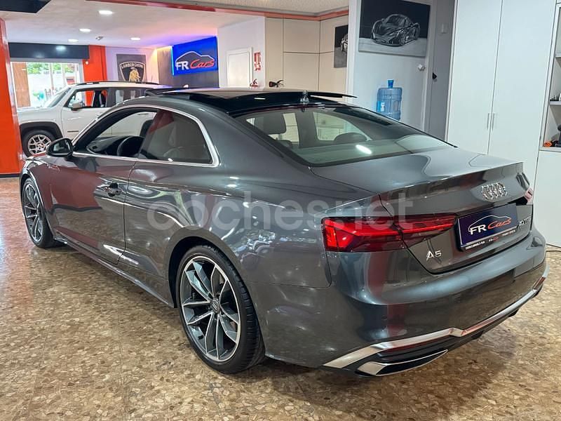 Usado Audi A5 S-Line 190 CV (139 kW) 2020 Gris / plata Coupe