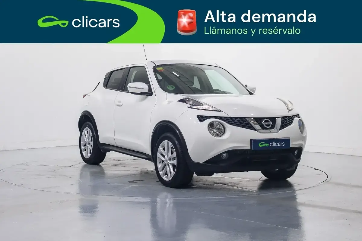 Usado Nissan Juke Acenta 110 CV (80 kW) 2016 Blanco SUV