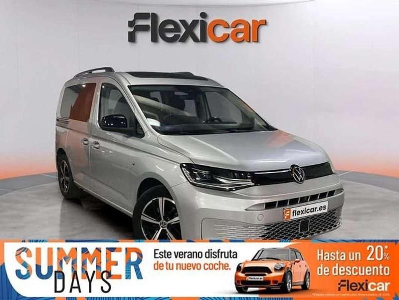 Gris Usado 2021 VW Caddy Monovolumen | 23.490 € (Caro) - Imagen 1/4