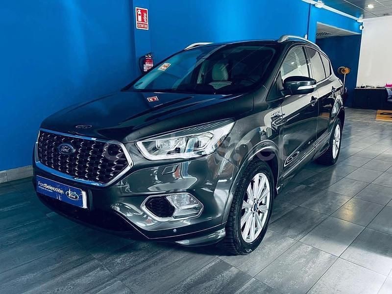 Gris / plata Usado 2018 Ford Kuga Vignale SUV | 18.900 € (Caro) - Imagen 1/4