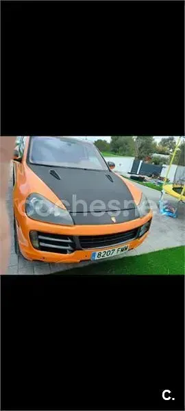 Usado Porsche Cayenne Turbo 500 CV (367 kW) 2007 Naranja SUV