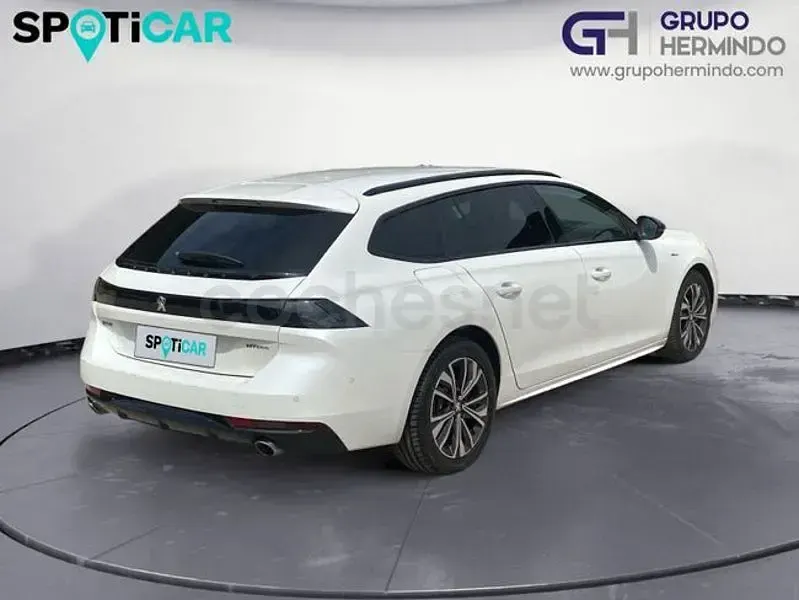 Usado Peugeot 508 Allure 225 CV (165 kW) 2021 Blanco Familiar