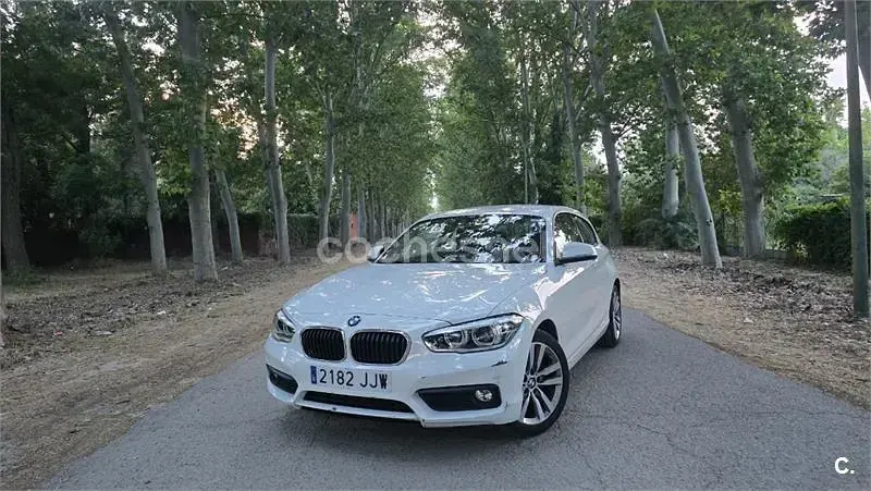 Usado BMW 116 Efficient Dynamics 116 CV (85 kW) 2015 Blanco Utilitario