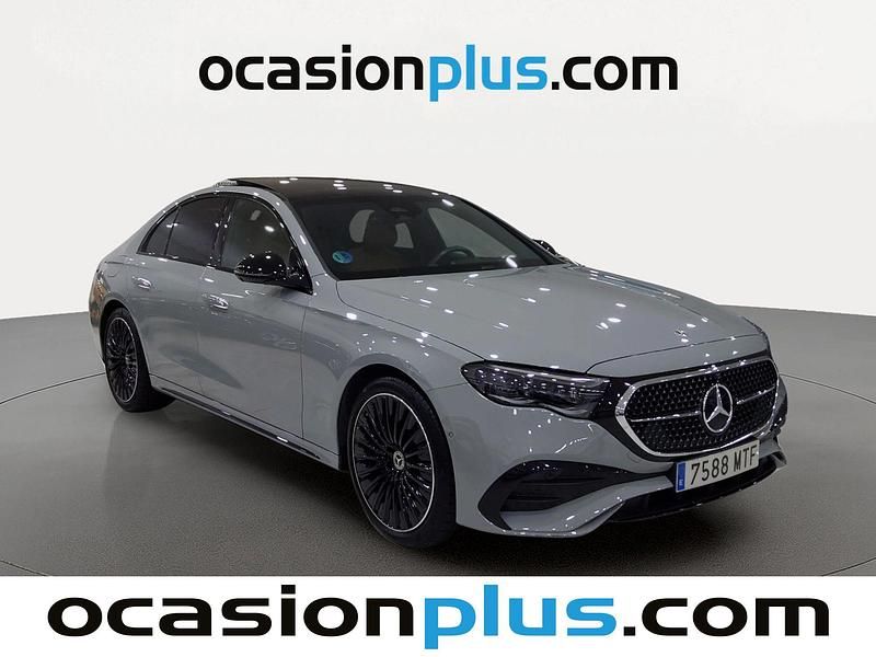 Usado Mercedes E220 AMG 197 CV (144 kW) 2024 Gris Berlina
