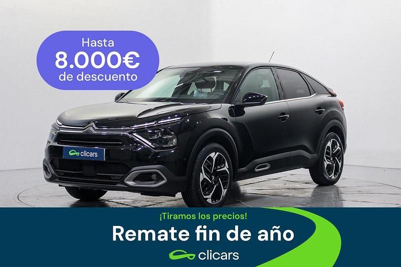Negro Usado 2022 Citroën C4 PureTech | 14.490 € (Precio justo) - Imagen 1/4