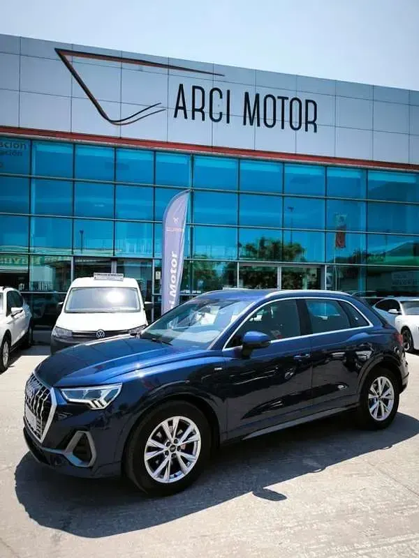Usado Audi Q3 S-Line 150 CV (110 kW) 2021 Azul SUV