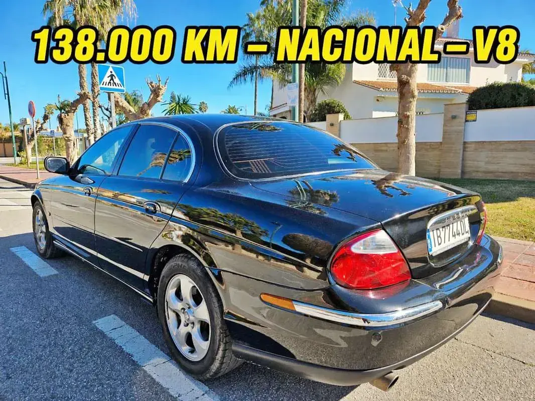 Usado Jaguar S-Type S 281 CV (206 kW) 2000 Negro Berlina
