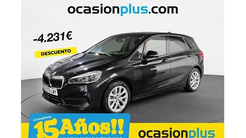 Negro Usado 2021 BMW 225 Active Tourer iPerformance Monovolumen | 16.436 € (Super precio) - Imagen 1/4