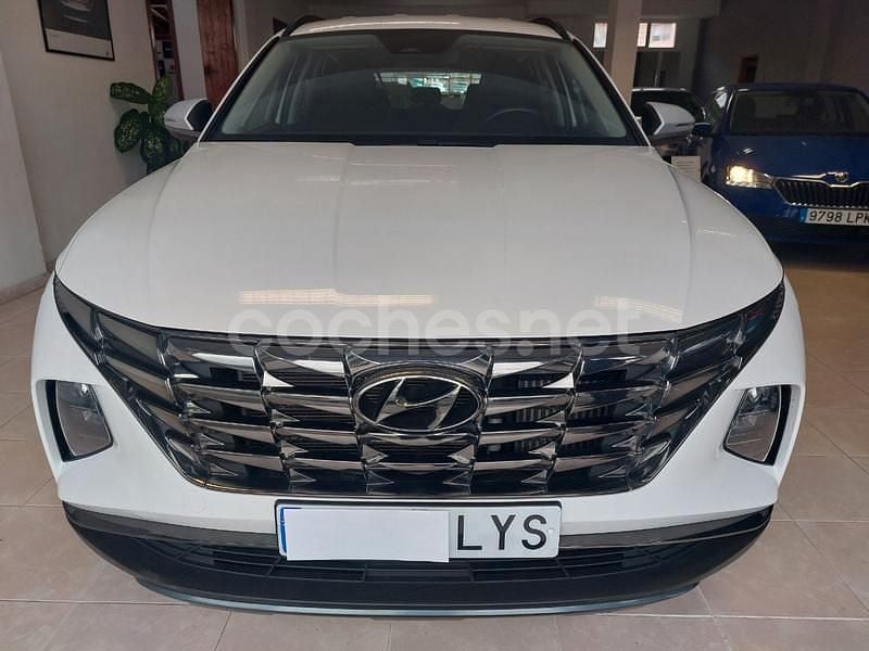 Blanco Usado 2022 Hyundai Tucson SUV | 21.800 € (Precio justo) - Imagen 1/4