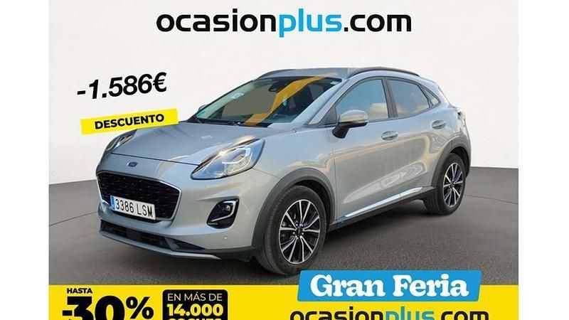 Plateado Usado 2021 Ford Puma Titanium SUV | 15.864 € (Precio justo) - Imagen 1/4