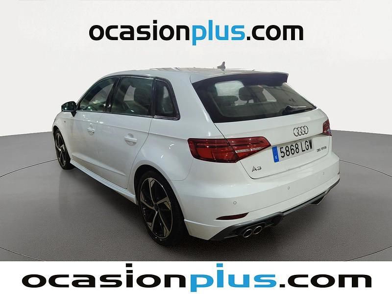Usado Audi A3 S-Line 150 CV (110 kW) 2020 Blanco Berlina