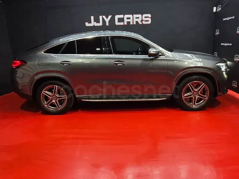 Usado Mercedes GLE400 330 CV (242 kW) 2022 Gris / plata Coupe