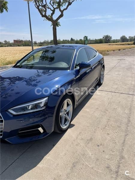 Usado Audi A5 Sportback 190 CV (139 kW) 2017 Azul Utilitario
