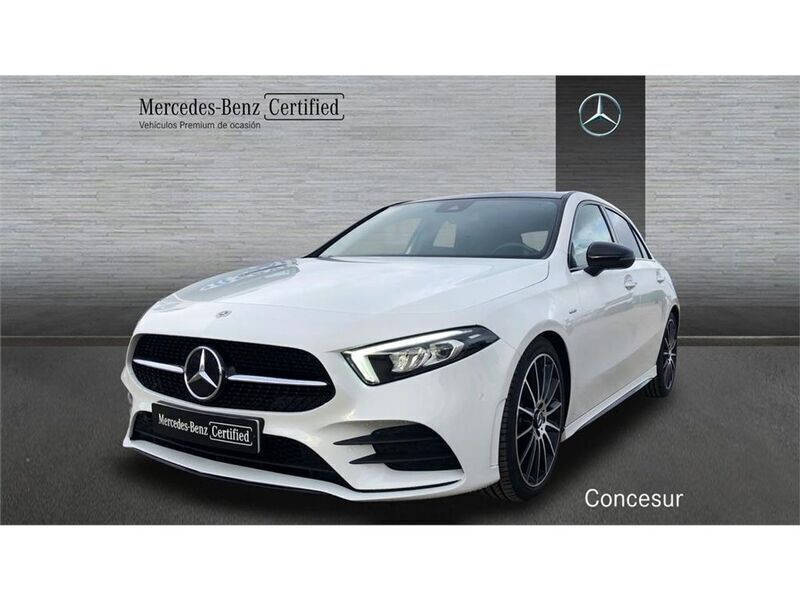 Blanco Usado 2021 Mercedes A200 Berlina | 30.900 € (Un poco caro) - Imagen 1/4