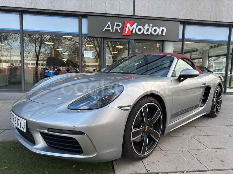 Gris / plata Usado 2019 Porsche 718 Boxster Descapotable | 64.950 € (Precio justo) - Imagen 1/4