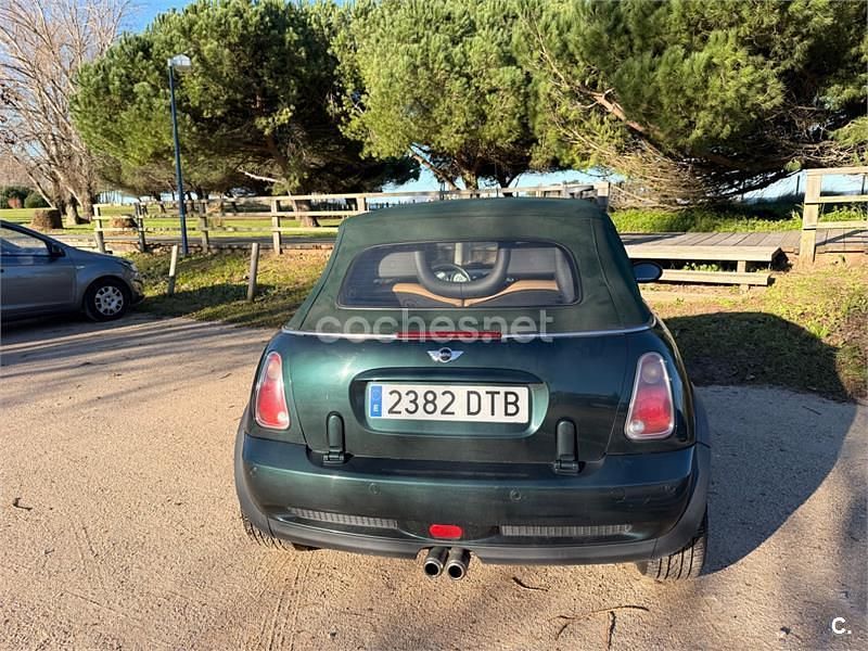 Usado Mini Cooper S Cabriolet 170 CV (125 kW) 2005 Verde Descapotable