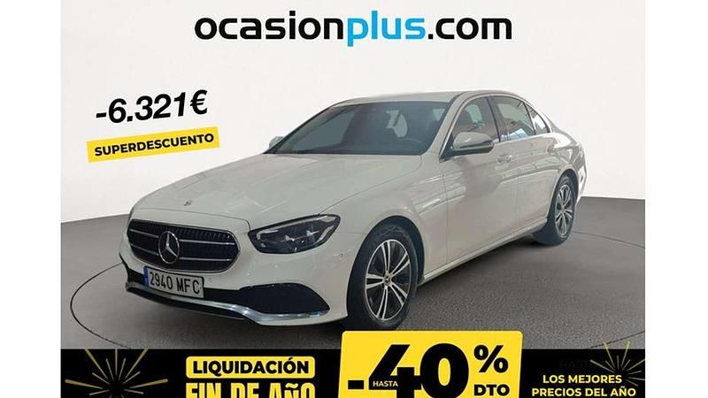 Blanco Usado 2023 Mercedes E220 Berlina | 38.569 € - Imagen 1/4