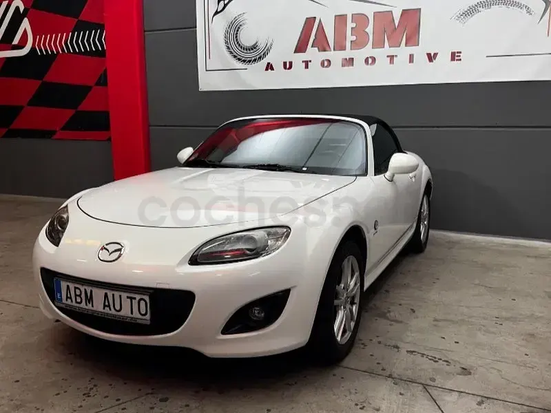 Usado Mazda MX5 Active 126 CV (92 kW) 2010 Blanco Descapotable