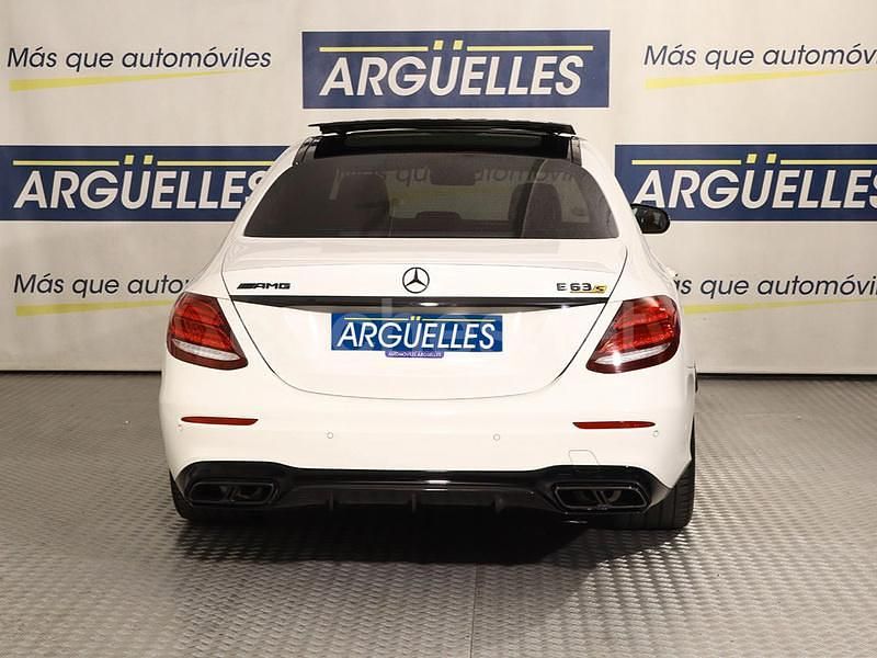 Usado Mercedes E63S AMG AMG 612 CV (450 kW) 2017 Blanco Berlina