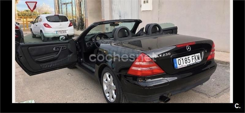 Negro Usado 2000 Mercedes SLK230 Descapotable | 4900 € (Precio justo) - Imagen 1/4