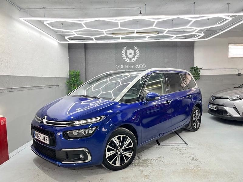 Usado Citroën Grand C4 Picasso Feel 120 CV (88 kW) 2017 Azul Monovolumen