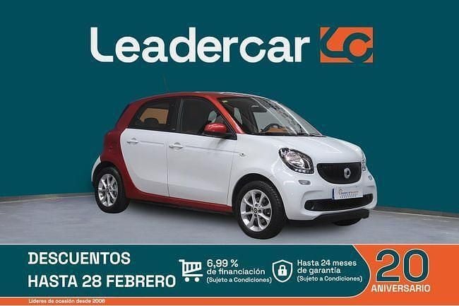 Usado Smart ForFour Passion 75 CV (55 kW) 2018 Blanco Utilitario