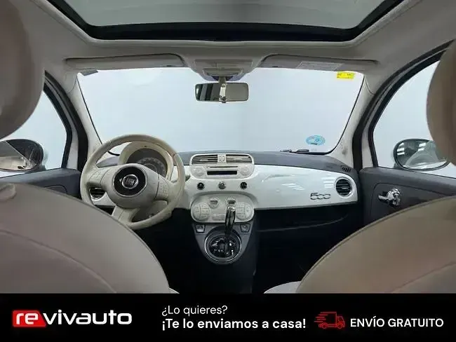 Usado Fiat 500 Lounge 69 CV (50 kW) 2015 Blanco Utilitario