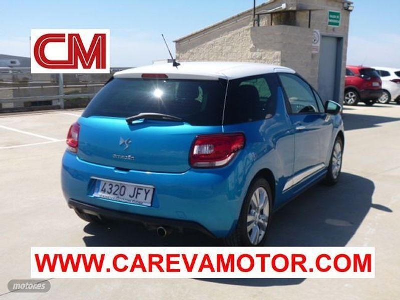 Usado Citroën DS3 81 CV (59 kW) 2015 Azul Berlina