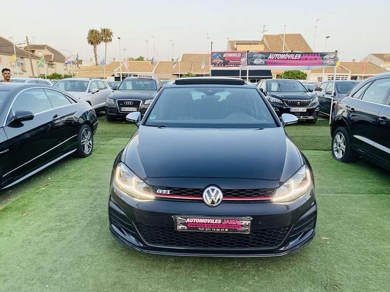 Usado VW Golf VII GTD 184 CV (135 kW) 2017 Negro Utilitario