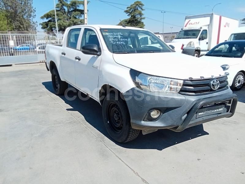 Usado Toyota HiLux 150 CV (110 kW) 2019 Blanco Recogida
