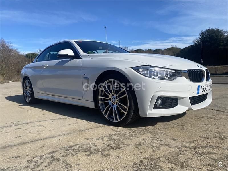 Blanco Usado 2015 BMW 428 Descapotable | 29.500 € (Precio justo) - Imagen 1/4
