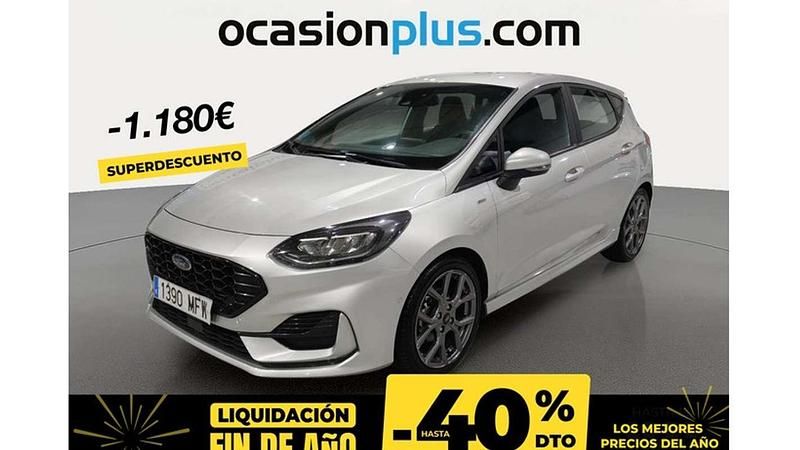 Plateado Usado 2023 Ford Fiesta ST-Line Utilitario | 11.810 € (Buen precio) - Imagen 1/4