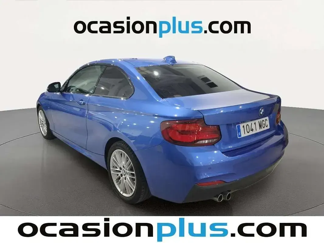 Usado BMW 220 184 CV (135 kW) 2019 Azul Coupe