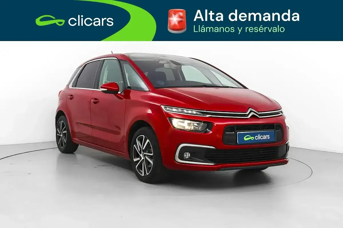 Usado Citroën C4 SpaceTourer Feel 120 CV (88 kW) 2018 Rojo Monovolumen