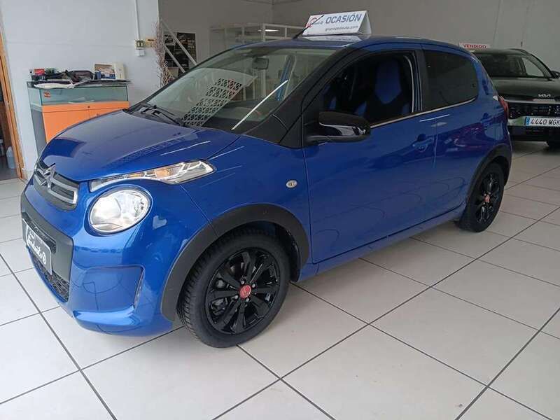 Azul Usado 2019 Citroën C1 Utilitario | 9280 € (Precio justo) - Imagen 1/4