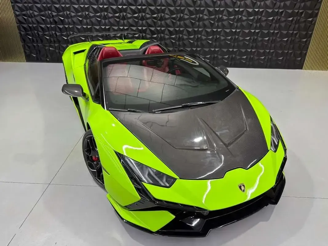 Usado Lamborghini Huracán 610 CV (448 kW) 2018 Verde Descapotable